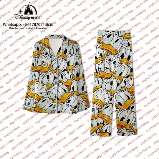 Donald Duck Disney Pajamas Set, Family Matching Pajamas Set