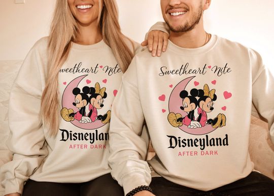 Disney Couple Shirt, Sweethearts Nite Shirt, Disneyland After Dark Shirt