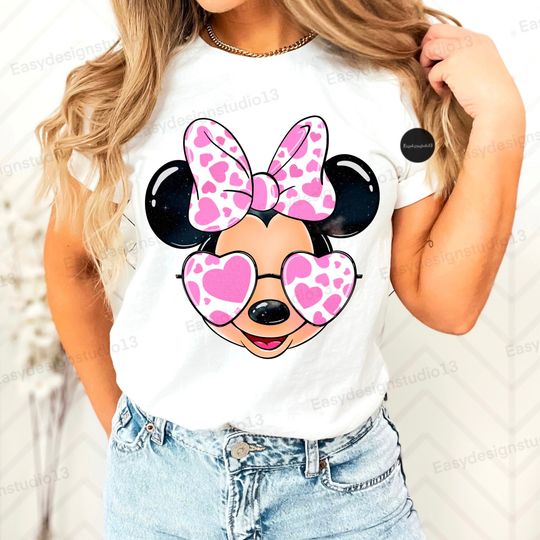 Disney Minnie Mouse Shirt, Leopard Minnie Mouse Trip Shirt, Disneyland Minnie Shirt, Disney Girl Trip Shirt