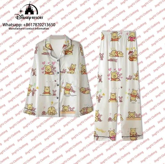 Winnie The Pooh Disney Pajamas Set, Family Matching Pajamas Set
