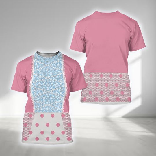 Discover Pink Girl 3D Costume Cosplay Shirt, Wonderland Movie Shirt, Tea Party Outfit For Women