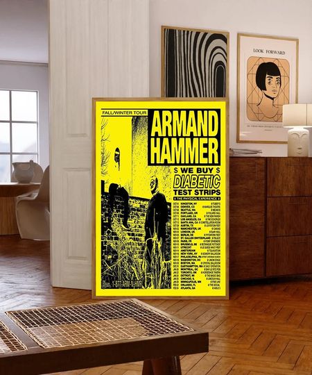 Armand Hammer We Buy Diabetic Test Strips The Physical Experience Tour 2023