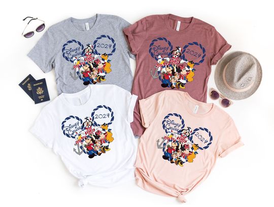 Disney Cruise Family Vacation 2024 Shirt, Disney Cruise Group Shirt