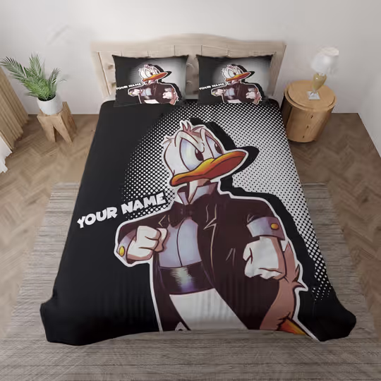 Discover Personalized Disney Donald Duck Bedding Set