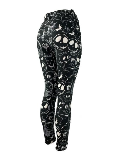 Jack Skellington Oogie Boogie Zero Sally Lock Shock & More Leggings