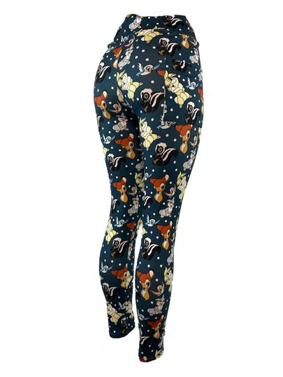 Bambi Thumper Flower & More Leggings