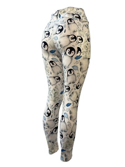 Baby Penguins & Polar Bears Winter Leggings