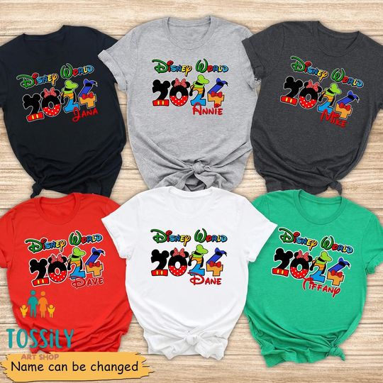 Disney Trip 2024 Group Matching Shirt, Disney Matching Shirt, Group Matching Shirt