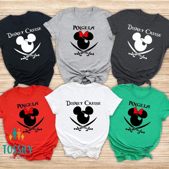 Disney Cruise Group Matching Shirts, 2024 Disney Cruise Family Shirts, Minnie & Mickey Matching Family Shirt