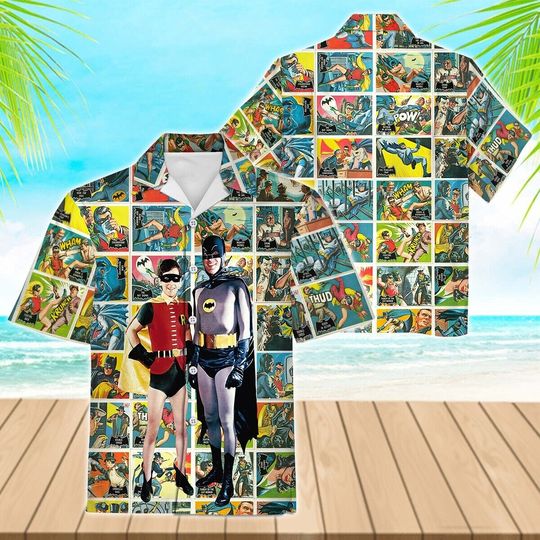 Batman 1966 Classic Hawaiian Shirt