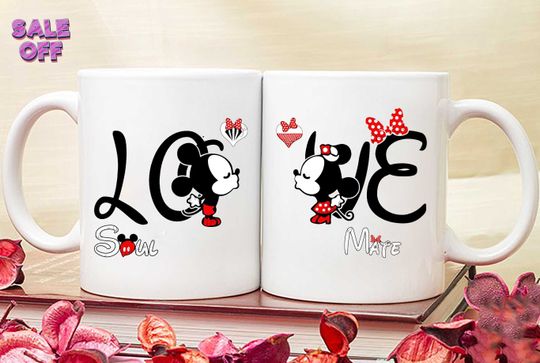 Disney Gift Mugs, Valentines Day Gift Mug, Personalised Mugs Wedding Gift, Anniversary Gift