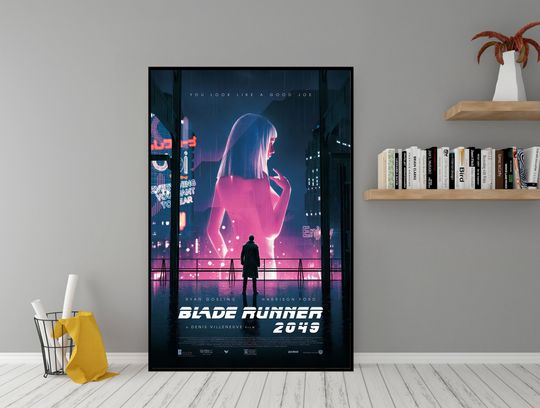 Blade Runner 2049 Movie Poster, Room Decor