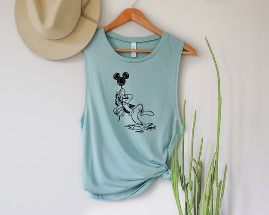 Disney Inspired TANK Retro Mickey Disney Top, Mickey Tank Top