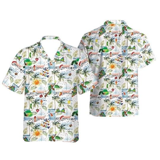 Discover Hungry Caterpillar Hawaiian Shirt, Find Your Magic Button Up Shirt