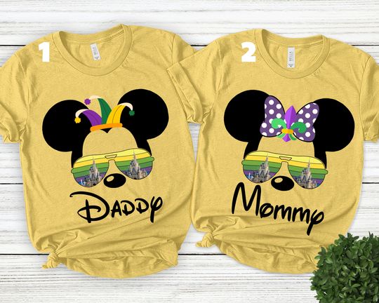 Mardi Gras Disney Family Vacation Shirt 2023, Disney Vacation Shirt