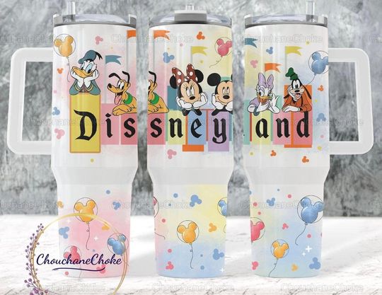Disneyland 40oz Tumbler, Disneyland Tumbler, Disney 40oz Tumbler, Disney Mickey 40oz Tumbler, Mickey Lover Gift, Disney Mickey Tumbler