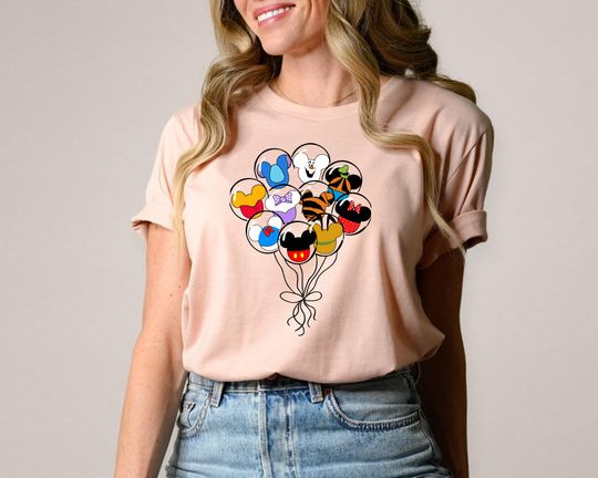 Disney Mickey Balloon Shirt, Animal Kingdom Shirt, Disney Trip Shirts