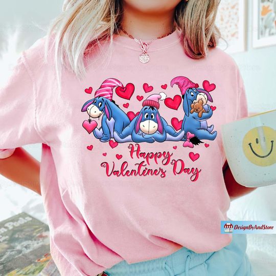 Discover Cute Eeyore Shirt, Disney Eeyore T Shirt,  Disney Eeyore Tshirt, Valentines Shirt