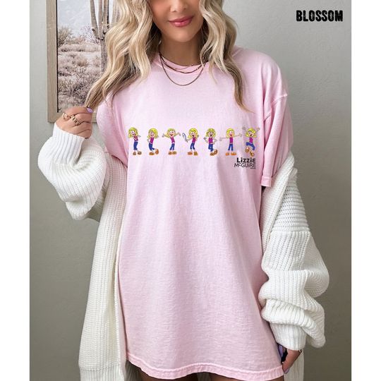 Disney Lizzie McGuire Animated Lizzie Multi-Pose Shirt