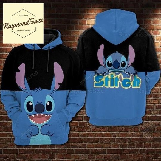 Stitch Hoodie, Disney Stitch Hoodie, Funny Stitch Hoodie