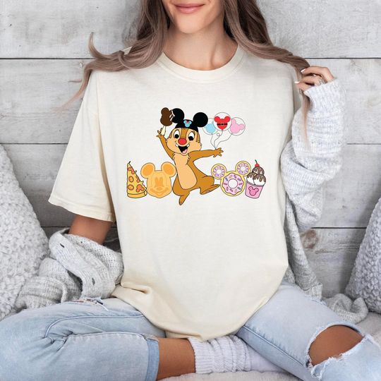 Chip and Dale Shirt, Disney Character Shirt, Chip and Dale Characters