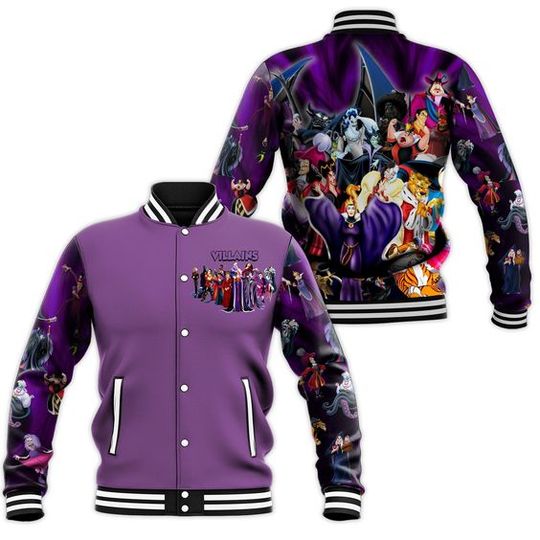 Villains Disney Baseball Jacket