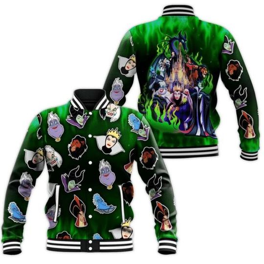 Villains Disney Baseball Jacket