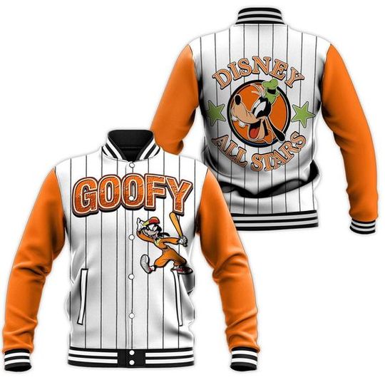 Goofy All Stars Disney Baseball Jacket