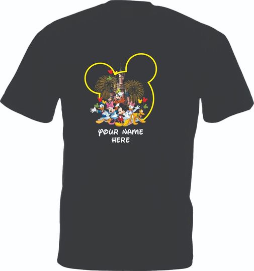 Personalized Disneyland Paris T-Shirt, Family Matching Disney Trip 2024
