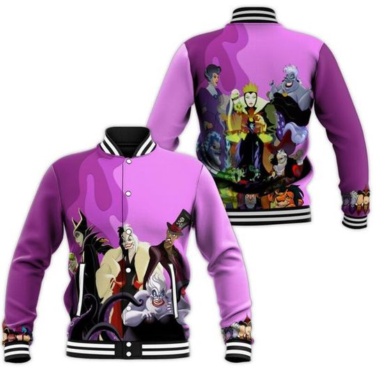 Villains Disney Baseball Jacket