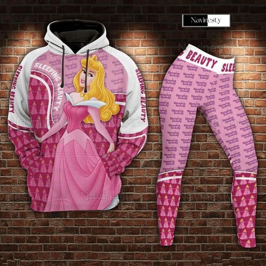 Sleeping Beauty Legging Hoodie, Disney Princess Sleeping Beauty Aurora Hoodie