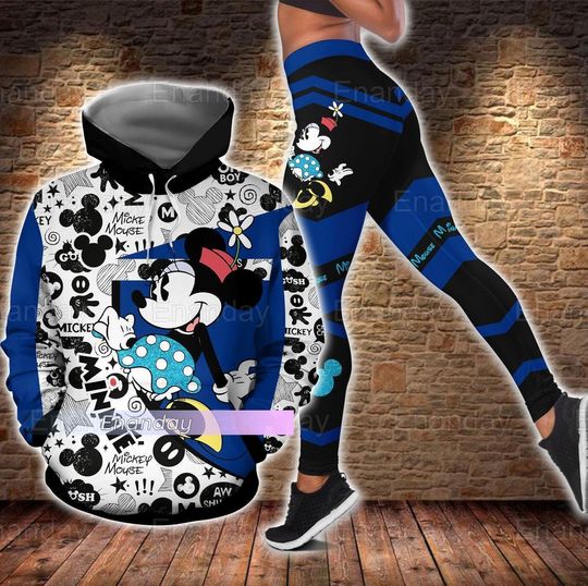 Minnie Hoodie/Leggings, Minnie Mouse Hoodie, Disney Minnie Leggings
