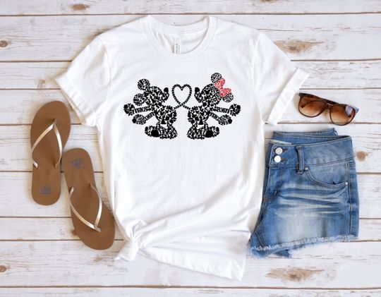 Minnie Mickey Couple Shirt, Disney Shirt, Disney Valentine Shirt