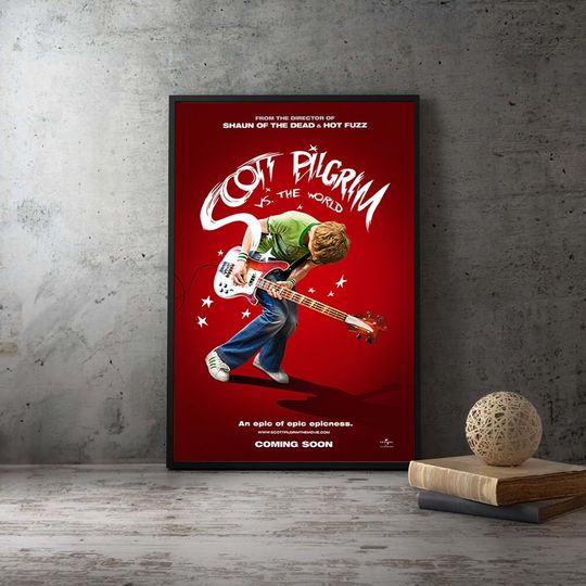 Scott Pilgrim Vs The World 2010 Movie Poster