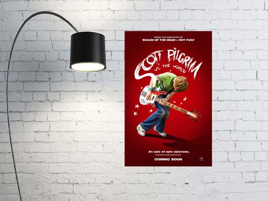 Scott Pilgrim vs the World Movie Poster