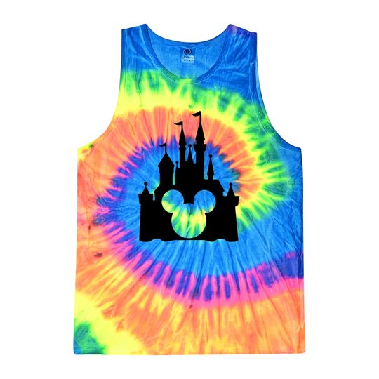 Disney Vacation Tank Tops, Mickey Castle, 2023 Disney Tank
