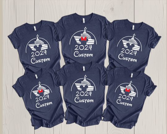 Discover Disney Cruise Family Vacaton 2024 Shirt, Family 2024 Shirt