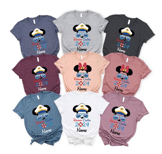 Custom Dream Cruise Trip 2024 Shirt, Disney Cruise Family Shirt