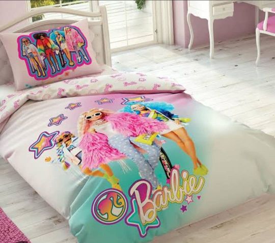 Barbie patterned Disney Bedding Sets