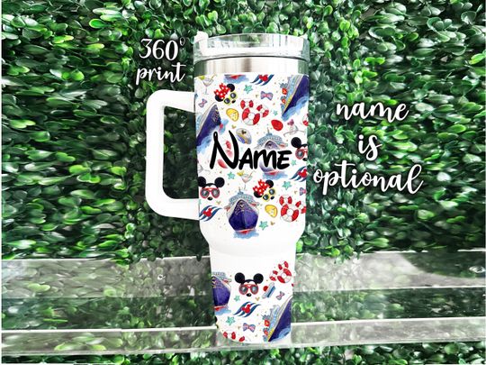 Disney Cruise Tumblers, Disney Cruise 40oz Tumblers