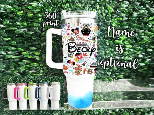Disney Cruise Tumblers, Disney Cruise 40oz Tumblers