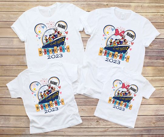 Disney Cruise Shirt, 2023 Disney Cruise Family Shirts, Minnie & Mickey Matching Family Disney Cruise Shirt