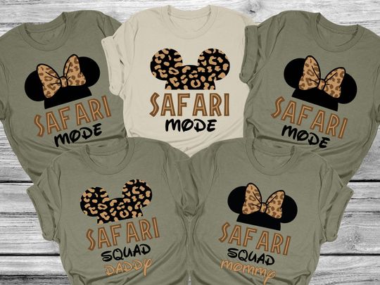 Disney Safari Squad Shirts, Animal Kingdom Shirts, Disney Safari 2024 Shirts, Disney Vacation Family Shirt