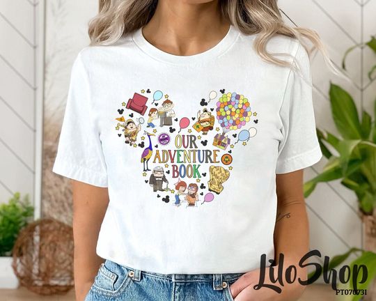Up Movie Shirt, Carl and Ellie Shirt,  Disney Gift Shirt