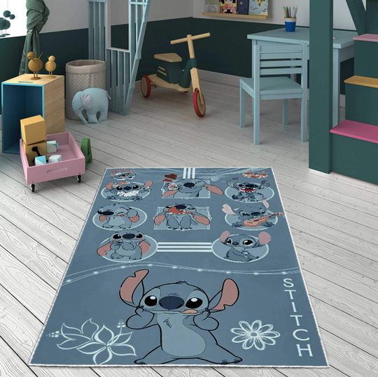 Lilo And Stitch Disney Rug, Disney Fan Decor
