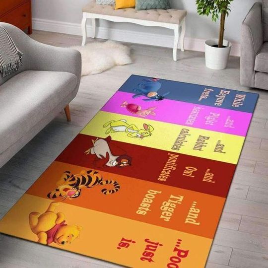 Winnie The Pooh Disney Rug, Disney Fan Decor