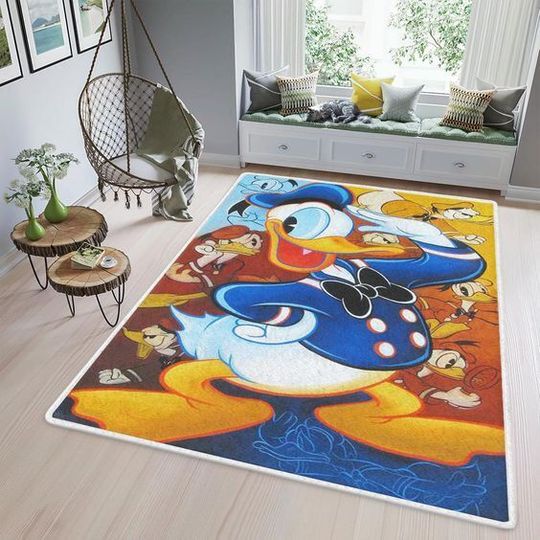 We Are Never Too Old For Donald Duck Disney Rug, Disney Fan Decor