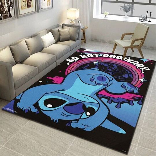 Stitch Disney Rug, Disney Fan Decor
