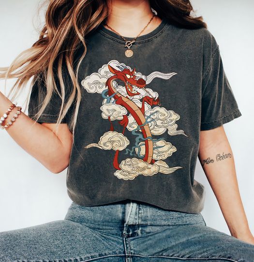 Discover Disney Mushu Dragon Mulan T-Shirt