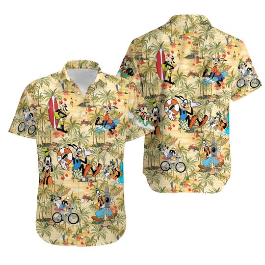Goofy Disney Tropical Hawaiian Shirt